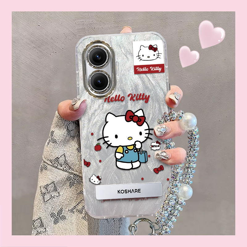 羽纱kt猫红米Turbo4Pro手机壳25053RT47C情侣全包防摔可爱套外壳