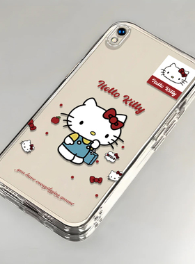 卡通kt猫OPPOR9m壳透明全包防摔薄软硅胶高级男女可爱套外壳