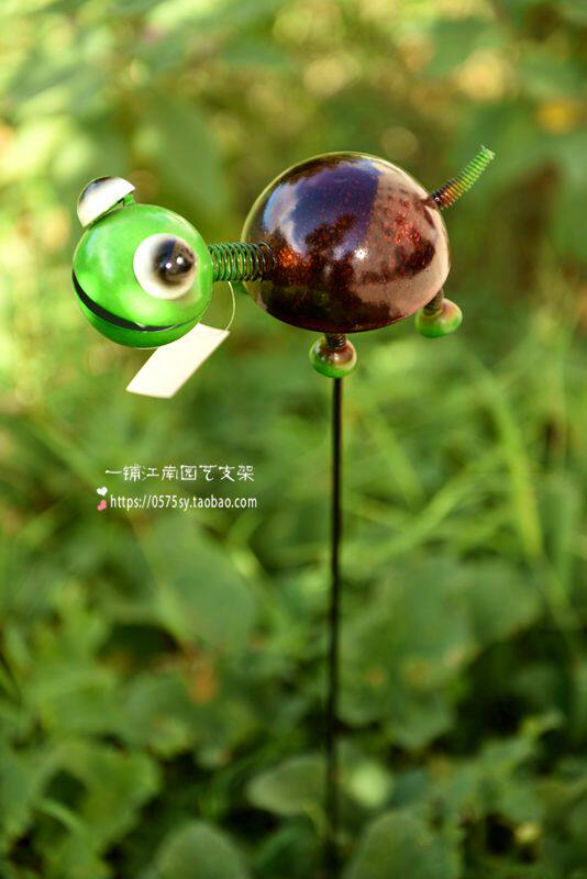 欧式铁皮乌龟插件 花园动物 趣味园艺杂货装饰店主推荐