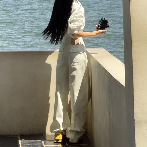 大码显瘦阔腿牛仔裤女2026新款