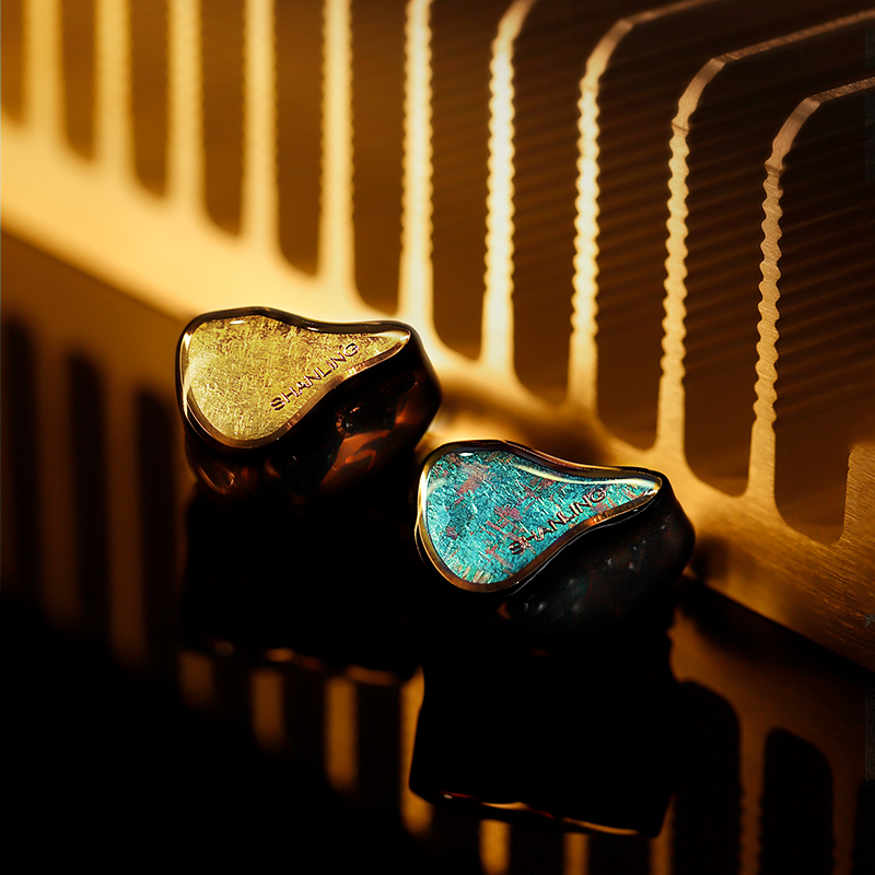 山灵Regal纯钛面板圈铁平板三混合发烧HiFi入耳式耳机