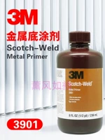 Полиуретановая грунтовка 3M на основе эпоксидной смолы-ускорителя 3901 для металлического стекла повышает прочность клеевого соединения.