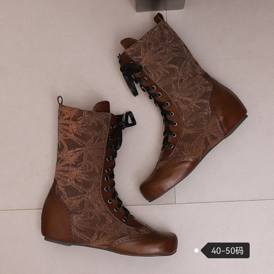 中筒靴45舞蹈演出靴子46.47.