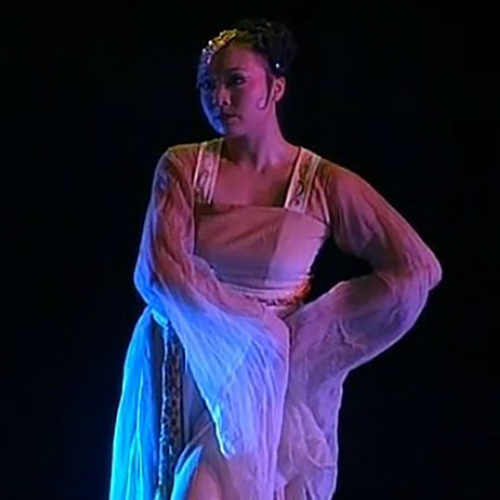 第十届桃李杯/越人歌/民族古典舞蹈服装/民族服装/汉服/民族表演