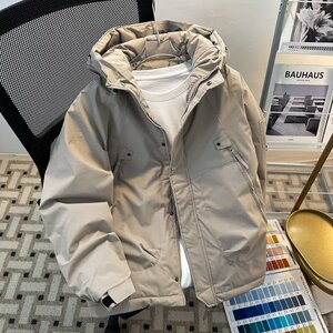 慵懒原宿简约防风日系流行气质文艺百搭潮流工装棉衣m90 p75图片