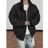 慵懒美式复古加厚立领工装棉服男女冬季情侣保暖棉衣m56p75，男装棉衣，星座204-3