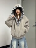 网图冬季加厚连帽棉衣外套男宽松保暖棉服m5037p110，男装棉衣，星座204-3