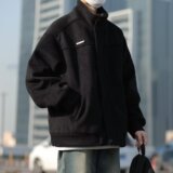 冬季三彩尼假两件外套男宽松休闲百搭设计感毛呢外套ny9296p95，女装短外套，星座204-3