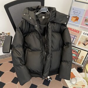 男冬季保暖棉外套男加厚肤感皮料面包服棉袄棉衣m25 p110图片