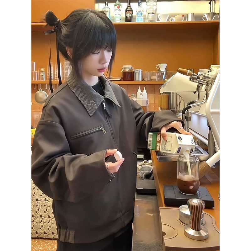 网图 秋季高品量老钱风双面穿夹克jk9002 p85图片