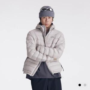 网图冬季连帽棉服女轻薄保暖外套情侣款排骨棉衣m5610p65