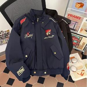 冬季连帽毛领棉服男加厚保暖棉衣外套痞帅棉袄潮m9053 p95图片
