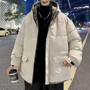 大码冬季外套潮流男棉服高领加厚潮牌工装棉袄棉衣m9938 p75图片