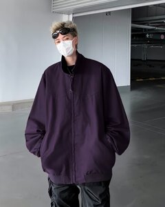 美式复古底特律外套夹克男女春季潮牌宽松翻领棒球服jk9319 p70，男装夹克，星座204-3