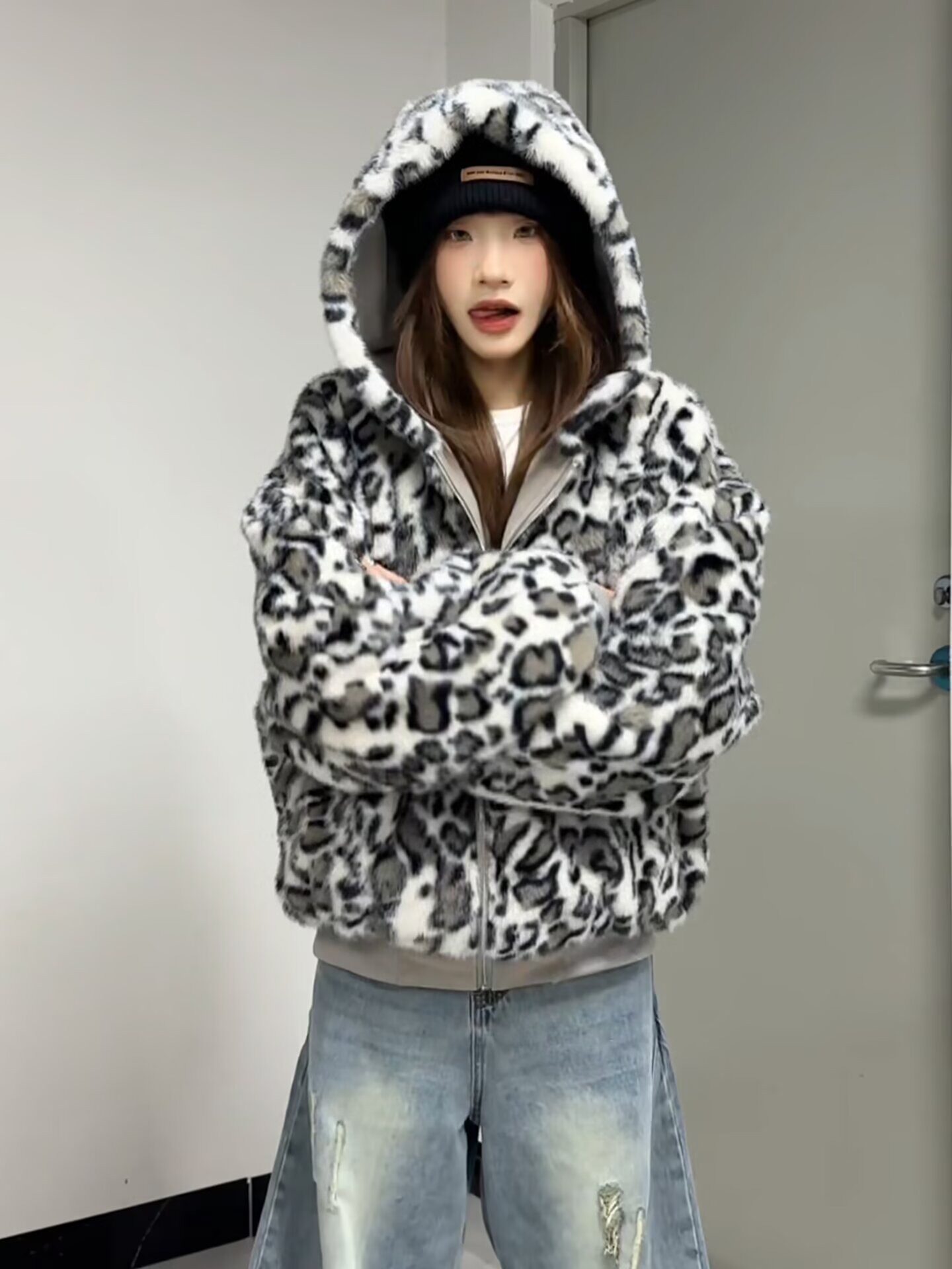 网图冬季加厚连帽棉衣外套男宽松保暖棉服m5037p110,男装棉衣,星座204-3