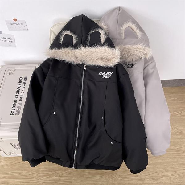 冬季连帽棉衣外套男加厚保暖宽松棉服痞帅棉袄mm215p95,男装棉衣,星座204-3