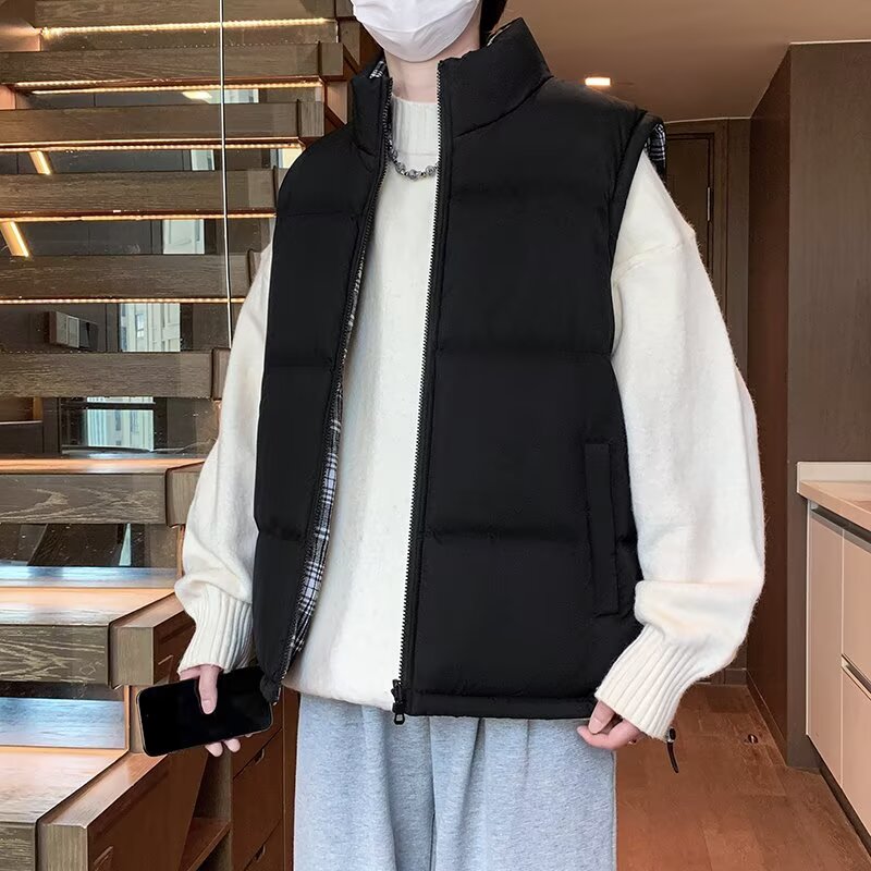 高品马甲秋冬季男双面穿马夹韩版背心搭坎肩外套mj807p70,男装背心/马甲,星座204-3
