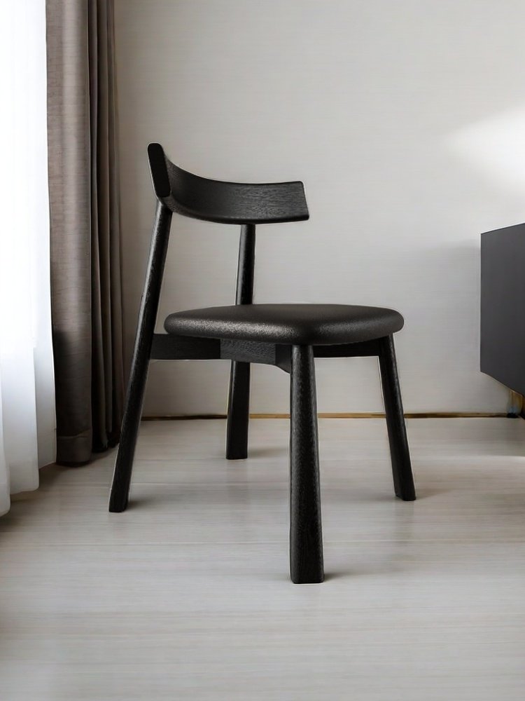 餐桌和椅子2024新椅子实木餐椅中世纪餐厅靠背意大利无障碍豪华设