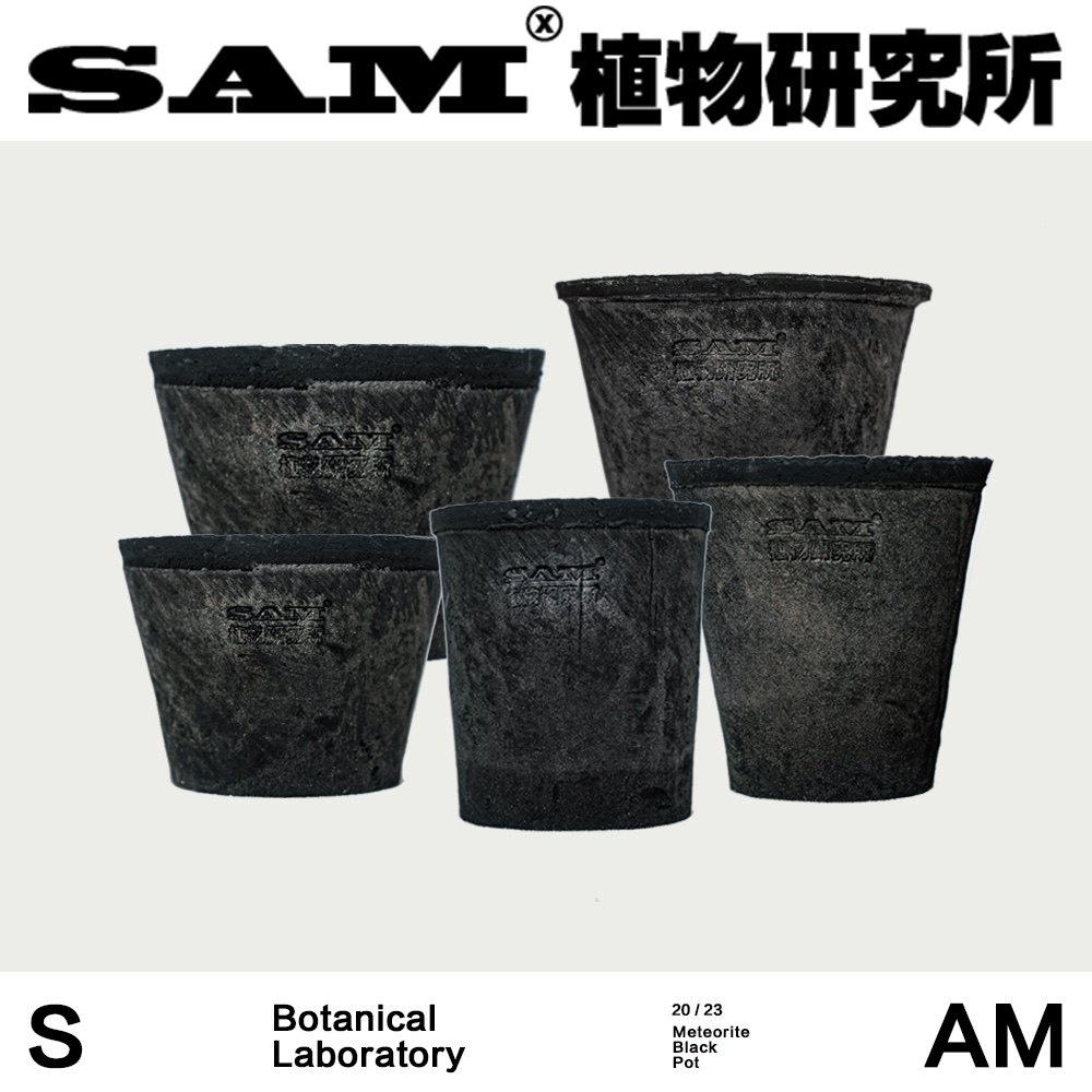 陨石黑陶盆独家纯手工瓦盆超透气植物花盆绿植家居装饰花盆种植