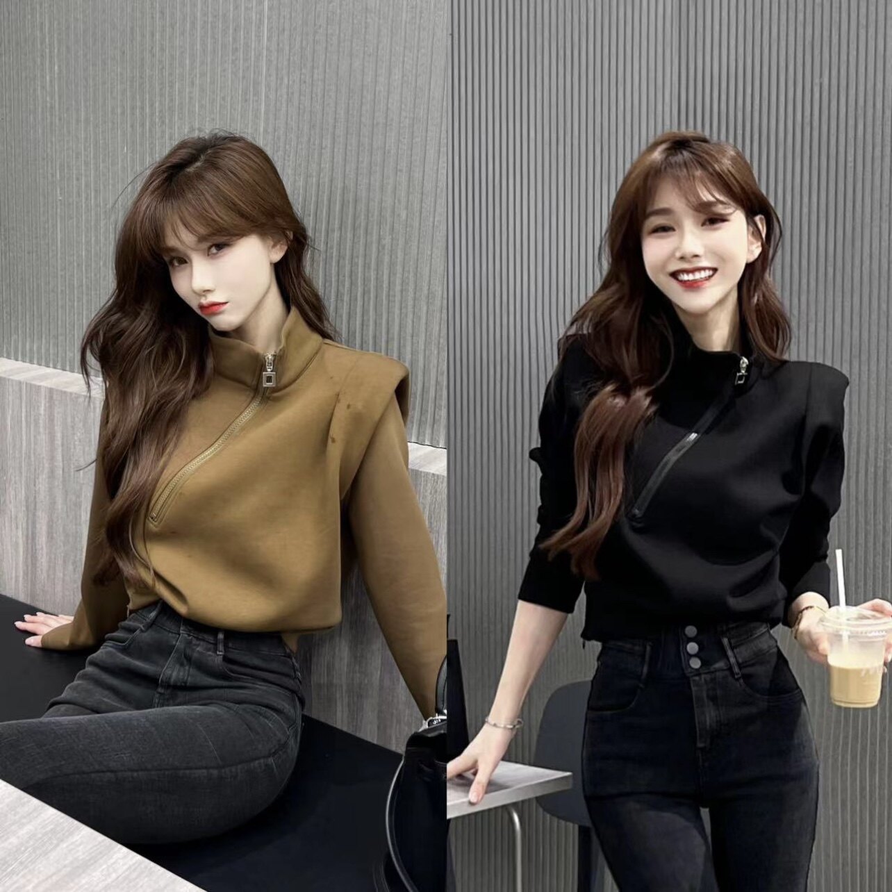 卡卡女装官方旗舰正品秋冬《美式卫衣/绒衫