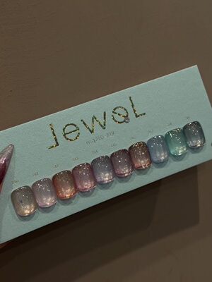 日本enoi新款Jewel系列猫眼胶 mg210-219