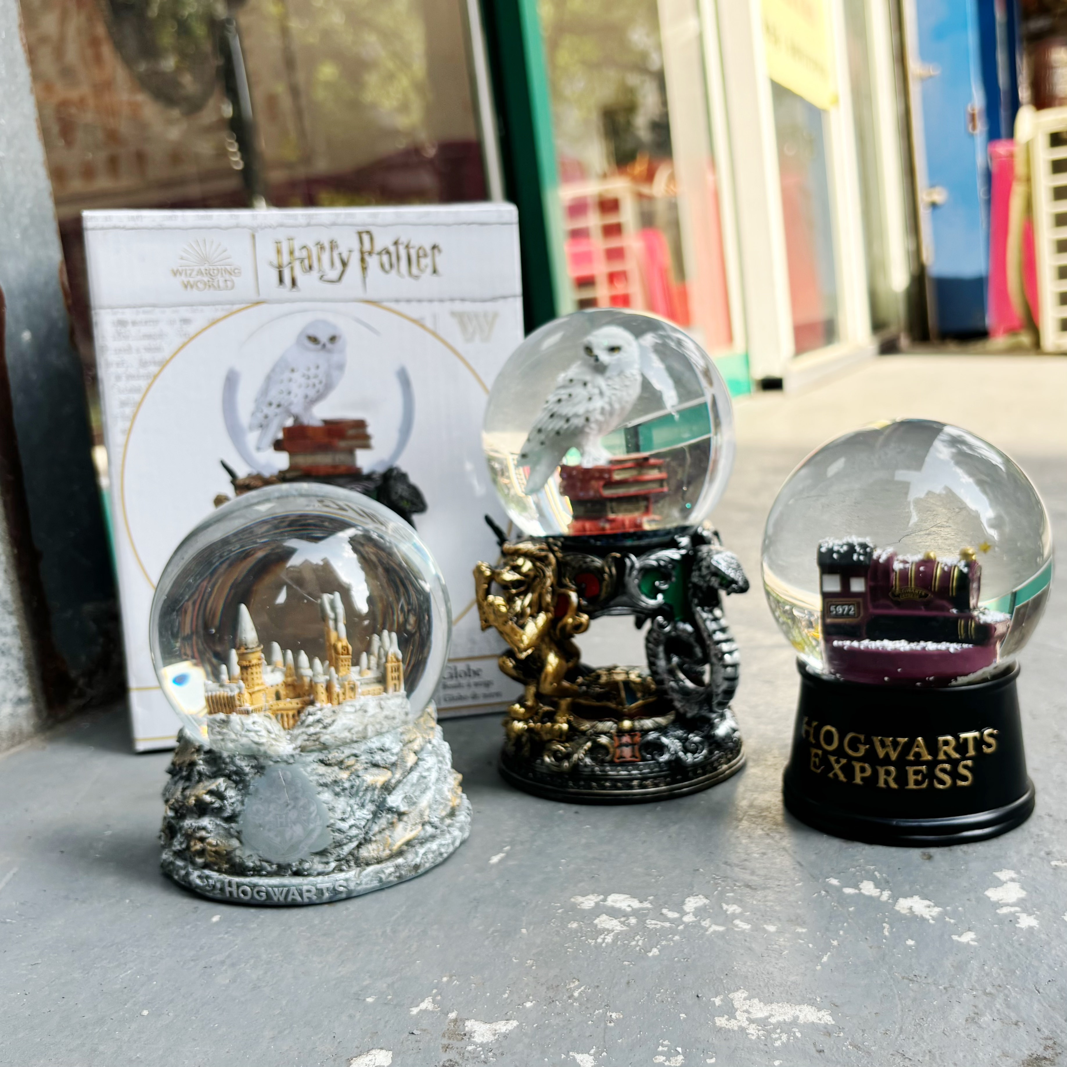 哈利波特周边霍格沃茨魔法学院城堡送礼水晶球摆件生日情人节礼物