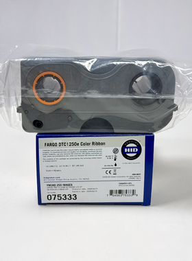 法哥DTC1250E证卡机半格色带075470彩色带075342制卡机色带075333