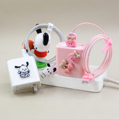 适用华为65W荣耀90W数据线保护套笔记本13 16缠绕绳 D15 xpro