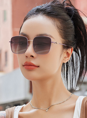 RD墨镜女款2025新款高级感防紫外线防晒太阳镜TAC镜片不锈钢镜框