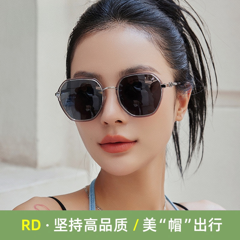 大框太阳眼镜墨镜女款2025新款高级感开车防晒防紫外线方圆脸显瘦