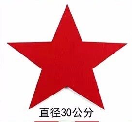 六一红星闪闪舞蹈道具手拿五角星