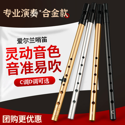 爱尔兰哨笛专业演奏款竖笛6孔