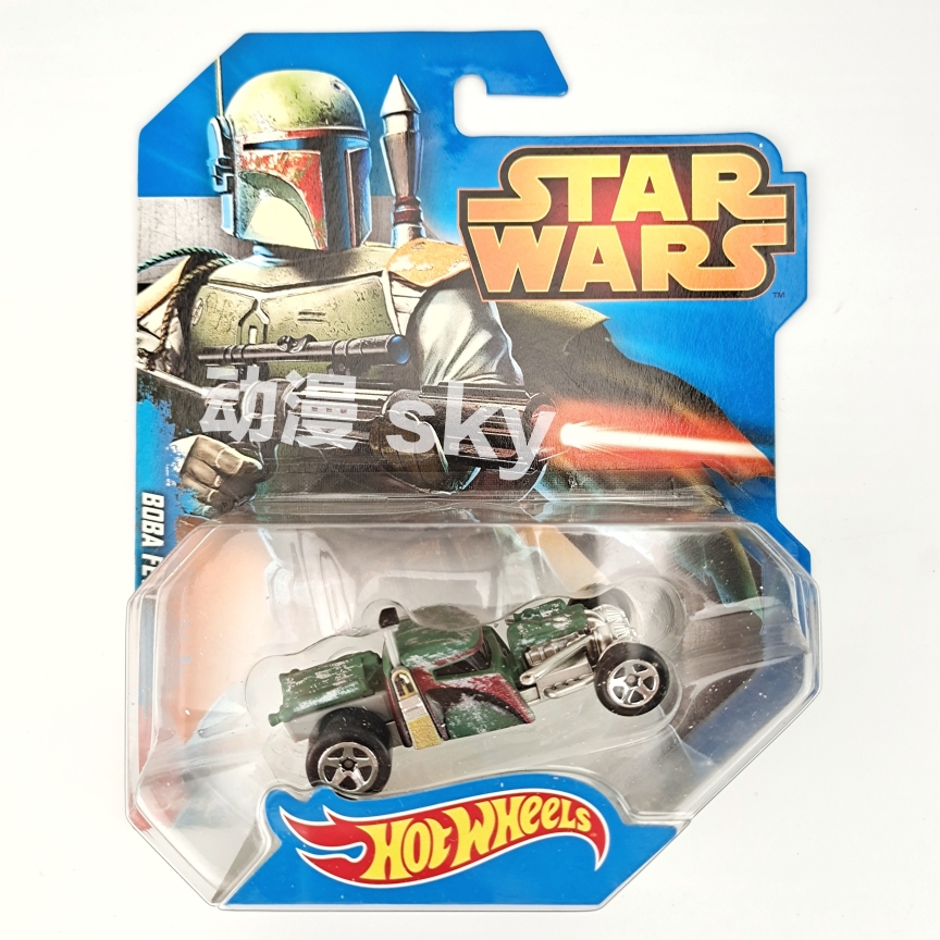 风火轮星球大战波巴菲特赏金猎人合金车1/64汽车模型越野收藏礼物