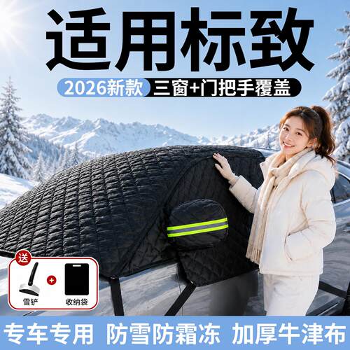 【标致】汽车三窗遮雪挡