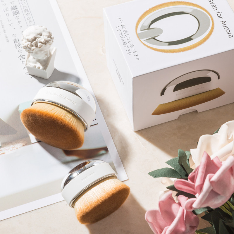 高上大！品牌直发源自日本NUSVAN粉底刷化妆刷天鹅蛋刷Art*is平替