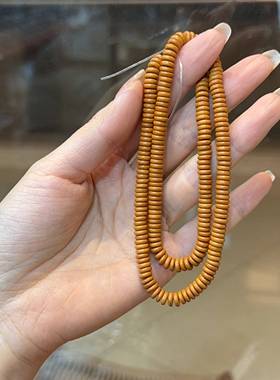 橄榄核隔片半成品直切手串长串配饰diy文玩佛珠时尚配饰品隔珠