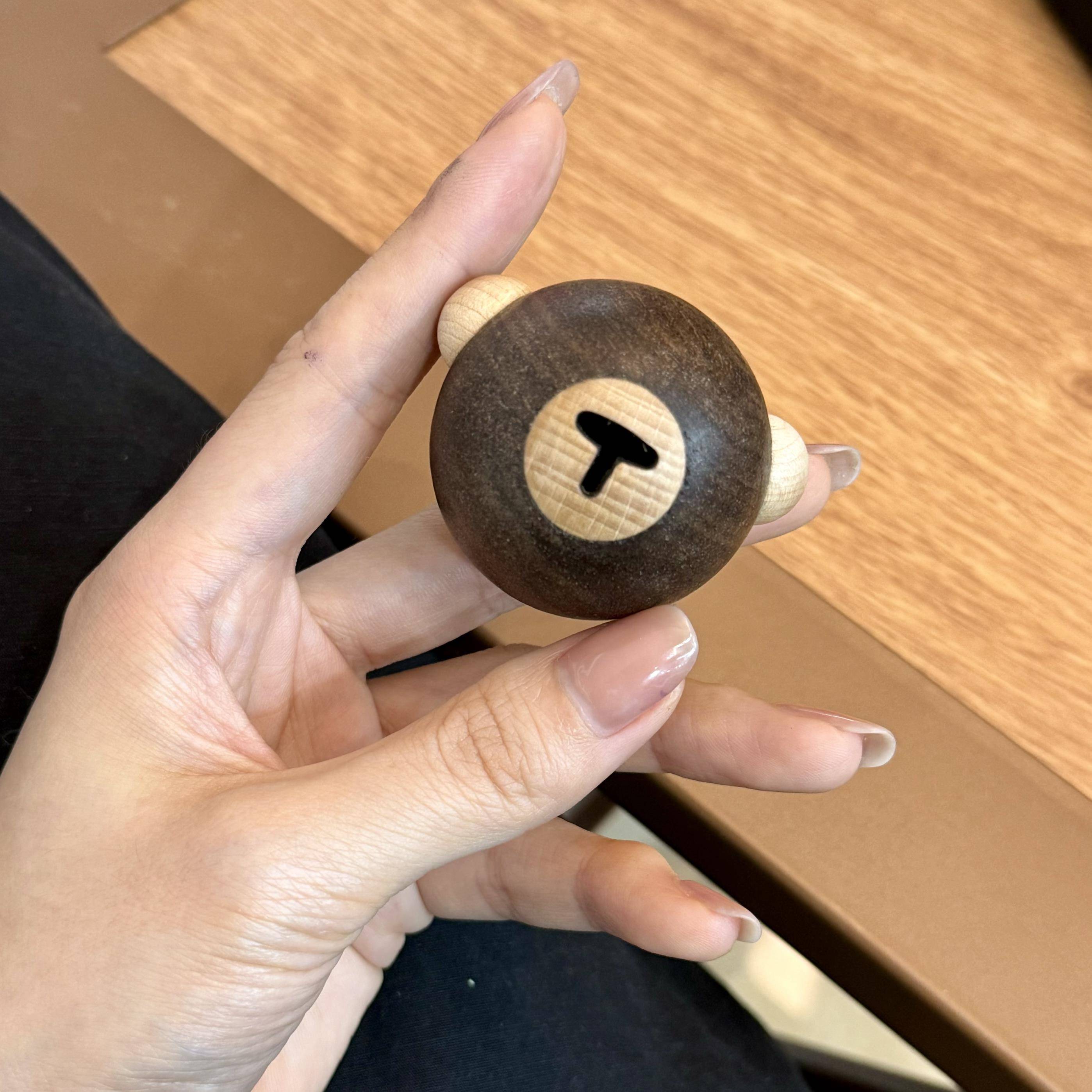 车载檀木小熊扩香器diy配件卡通摆件潮玩挂件桌面装饰品