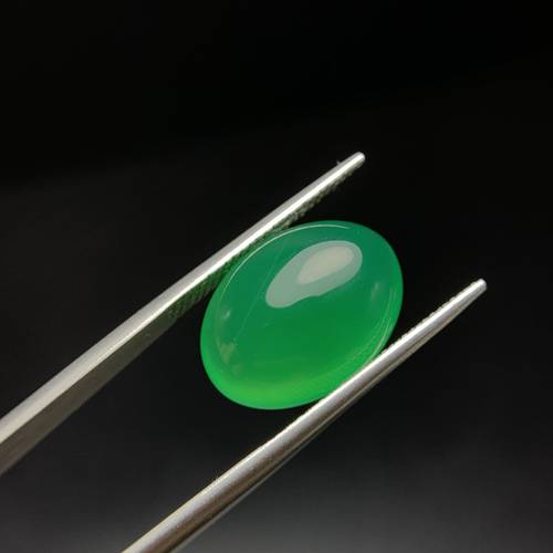 绿玉髓蛋面冰种吊坠玛瑙戒指