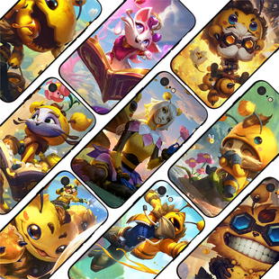 星幻 LOL小蜜蜂手机壳奥莉安娜玛尔扎哈悠米大嘴吉格斯大发明家