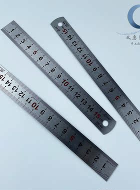 15CM钢尺非遗绒花手工测量工具