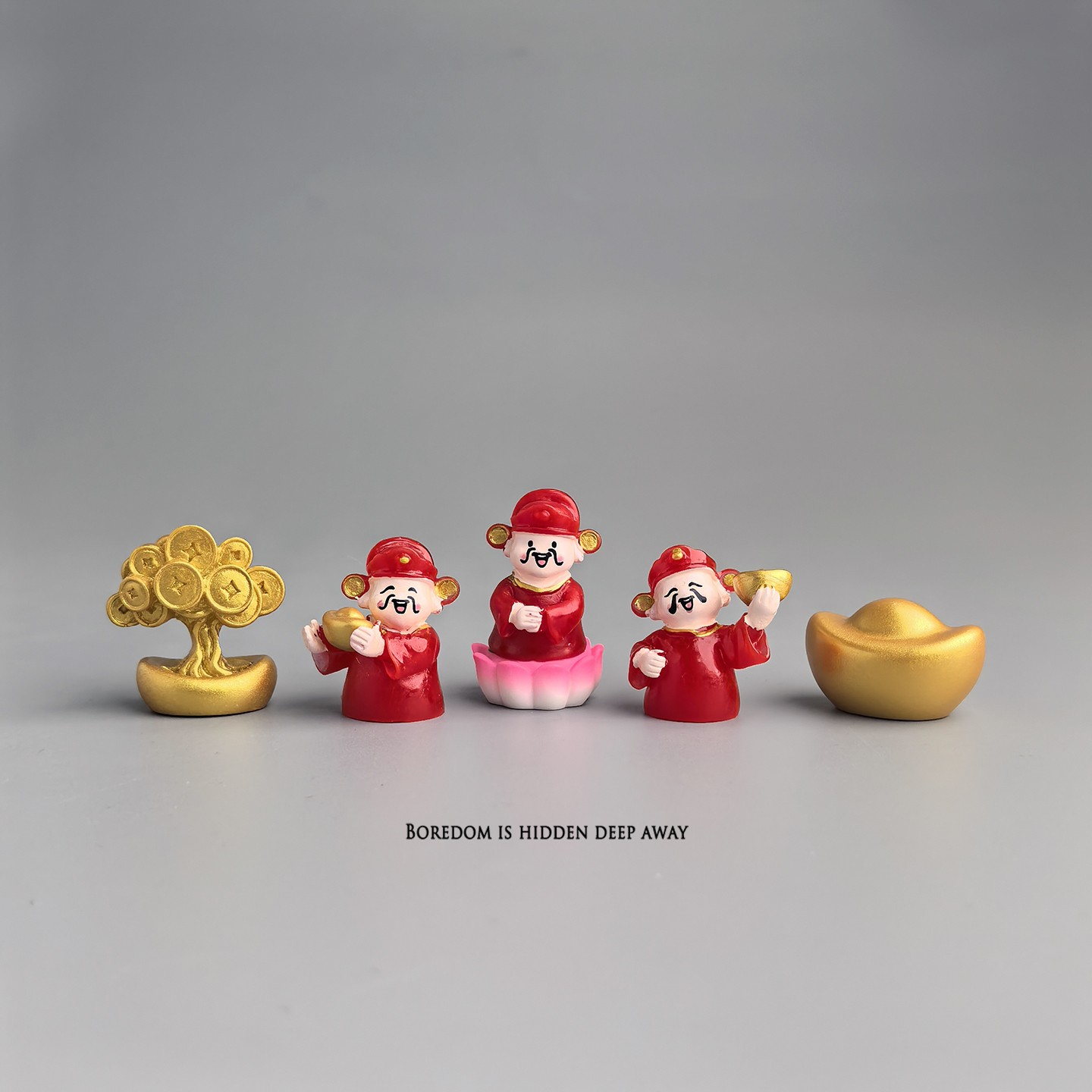 Ubius财神爷玄学治愈摆件