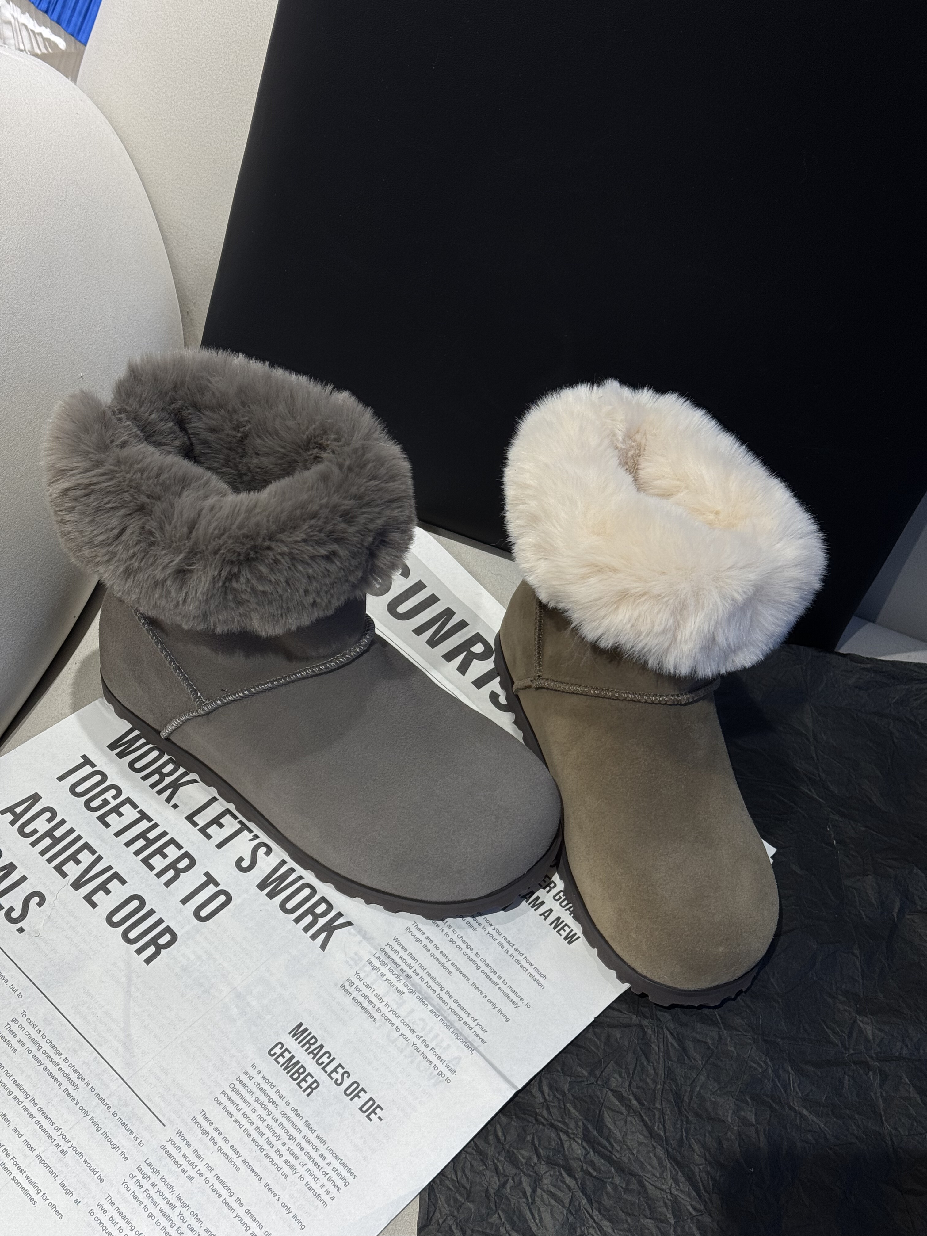 圣德俪尔冬季雪地靴2025新款女鞋百搭休闲平底东北加绒保暖棉鞋女,女鞋,时尚雪地靴,淘宝优惠券,粉丝福利购,淘宝优惠卷