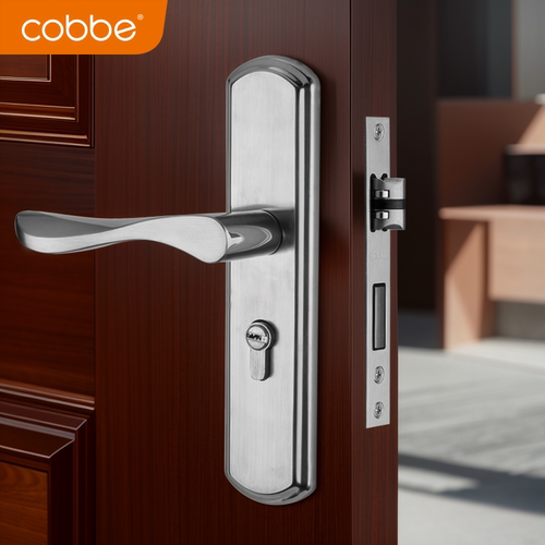 卡贝旧门老门简单更换免改孔门锁