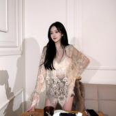 MOSS11.15 双色蕾丝两穿叠穿内搭 金陵梦 00上新