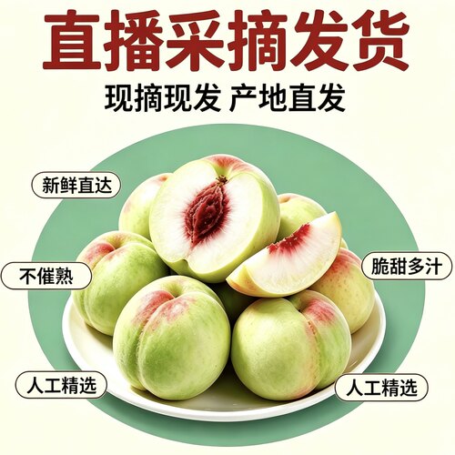 【离核脆桃】【老树现摘】