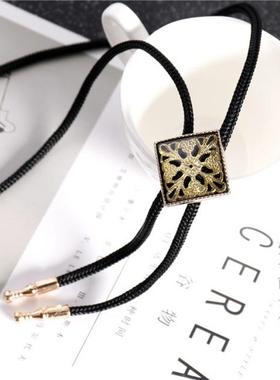 波洛领带日韩经典款金属扣