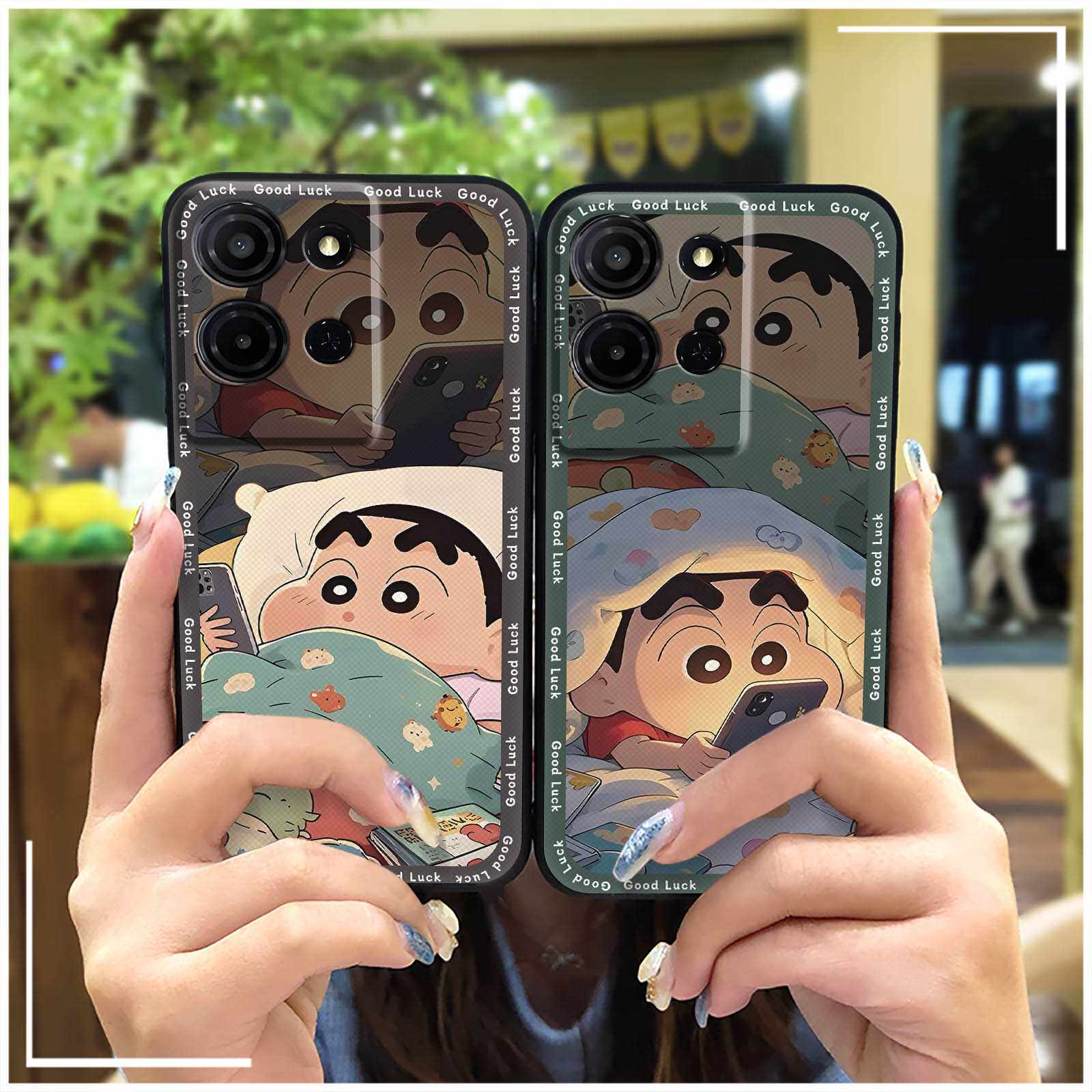 适用TCL K32/K33手机壳动漫涂鸦潮流青春防尘卡通创意女个