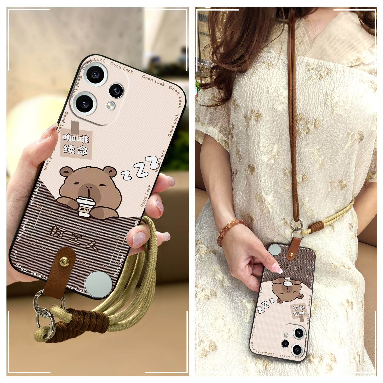 适用Nothing CMF Phone2 Pro手机壳全包边软壳挂脖散热腕带双色