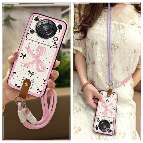 适用欧奇C60/Oukitel C60 Pro手机壳青春花朵清新质感双色新款
