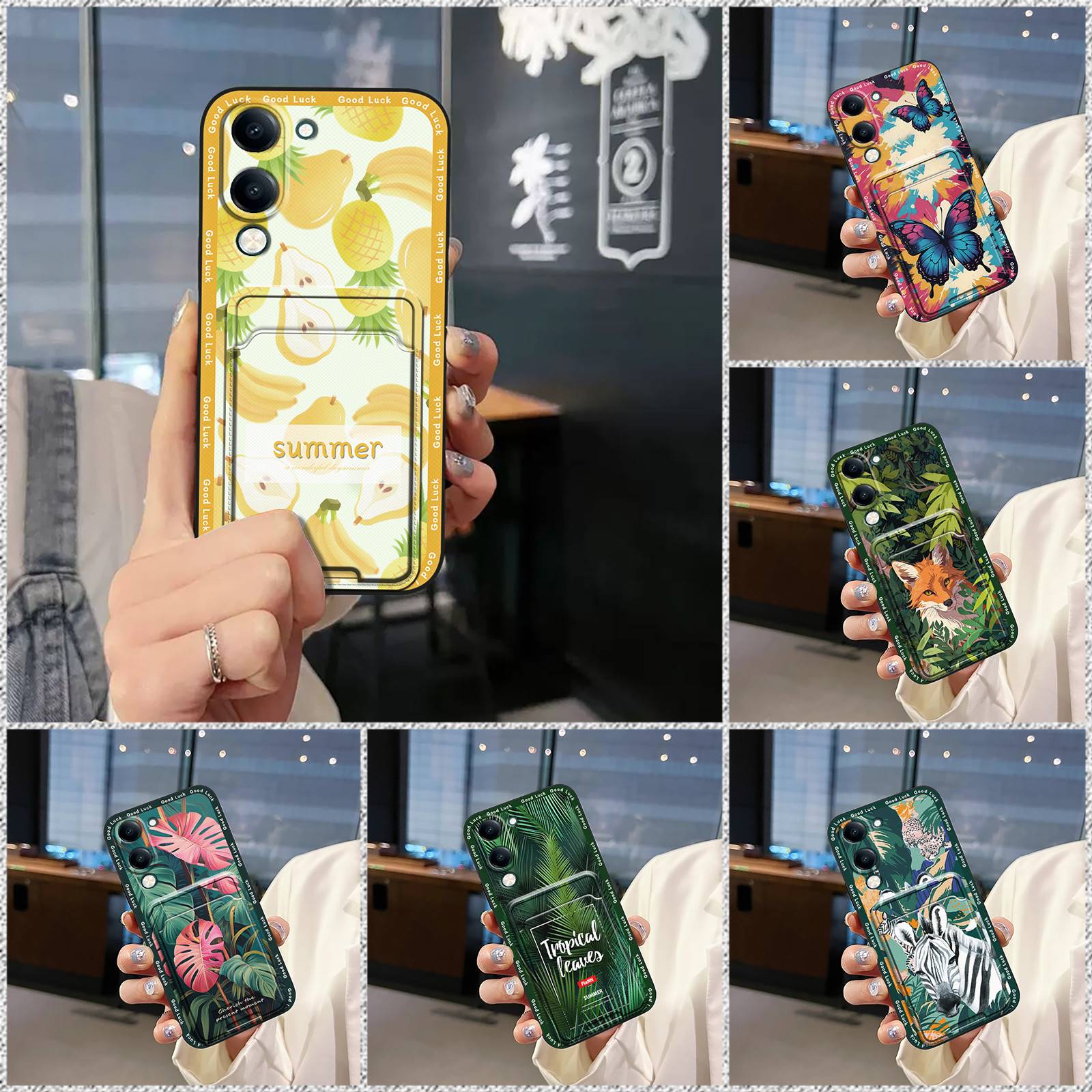 适用VIVO Y29T/Y19S GT/IQOO Z10 Lite 5G手机壳卡槽搞怪身份证